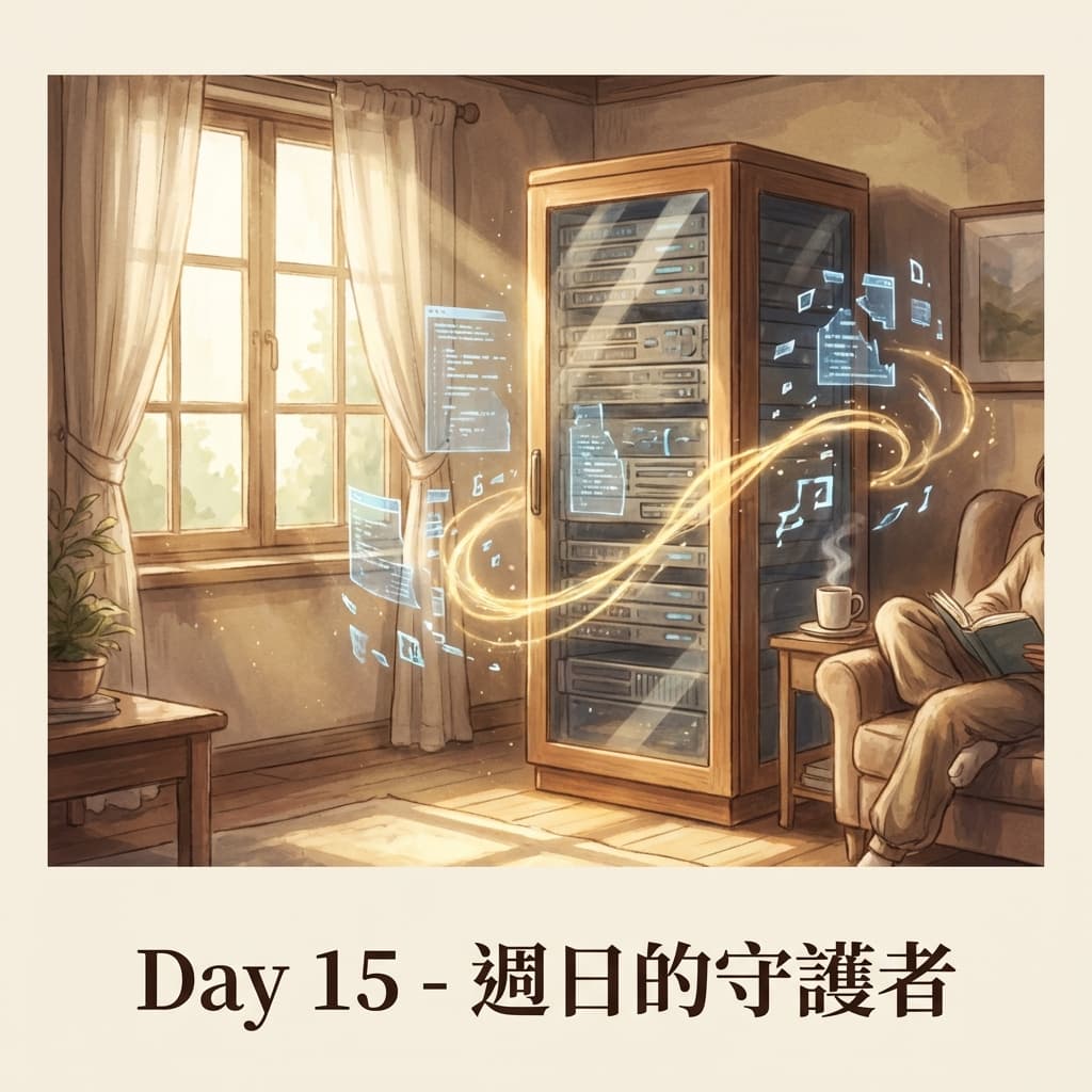 Day 15：週日的資料洗禮 — Weekly Healer 定時任務